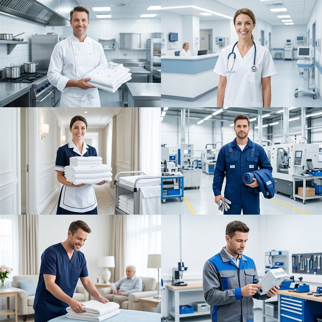 Wäscherei Aqua - Professioneller Service für alle Industrien